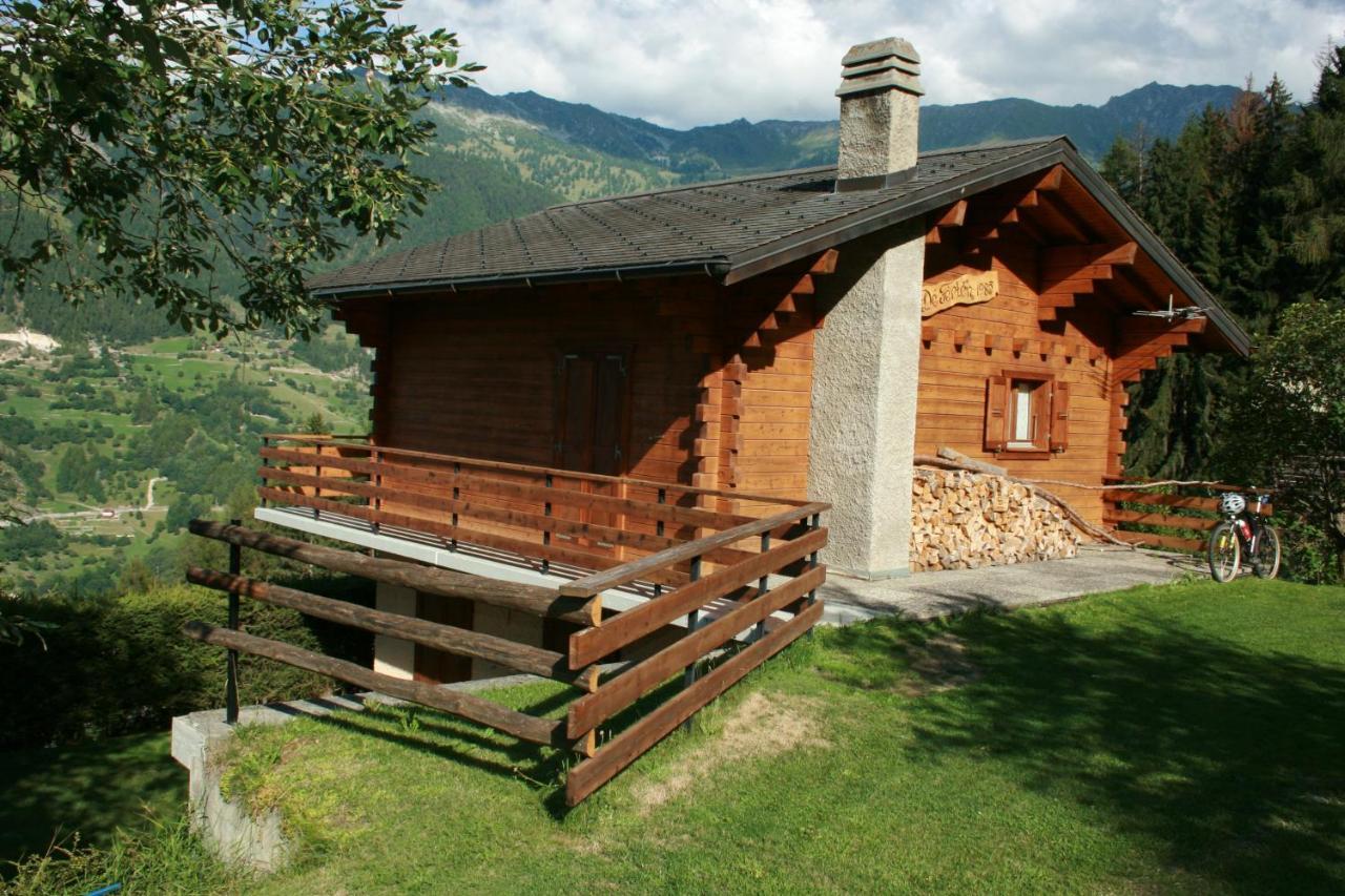 Chalet Le Fertin La Tzoumaz Kültér fotó