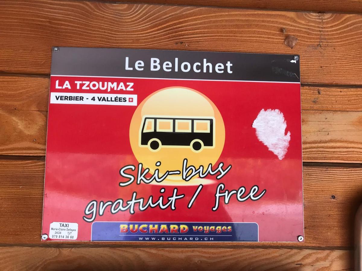 Chalet Le Fertin La Tzoumaz Kültér fotó