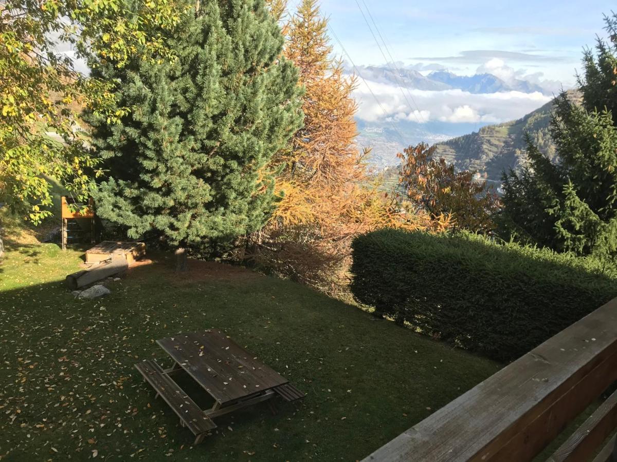 Chalet Le Fertin La Tzoumaz Kültér fotó
