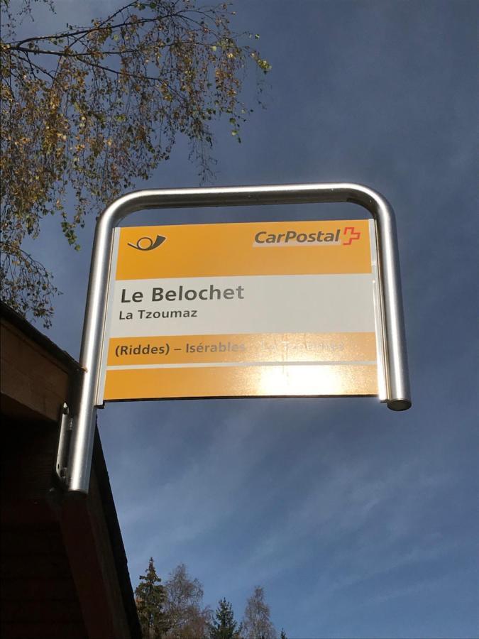 Chalet Le Fertin La Tzoumaz Kültér fotó